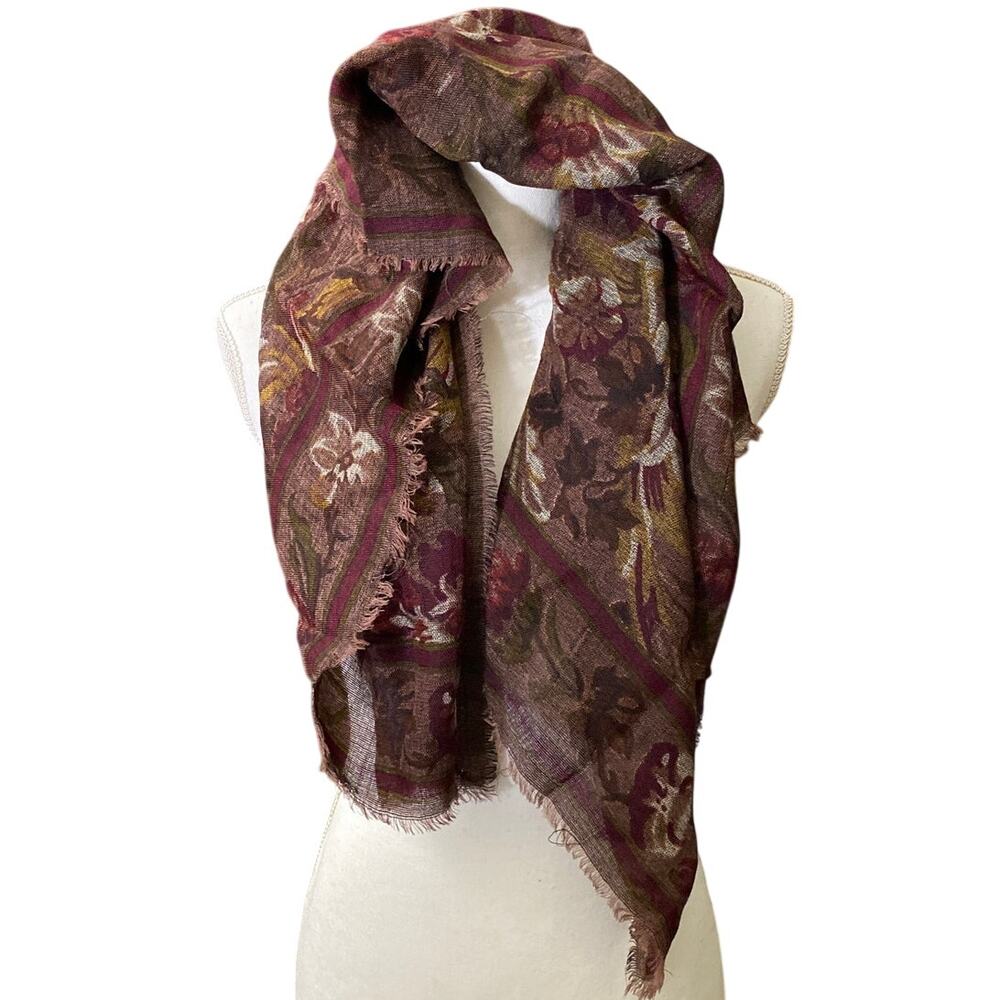 Fringe Scarf Bundle Lot Necklace Multi Length Layer Natural multicolor Fall Rope - Picture 3 of 7